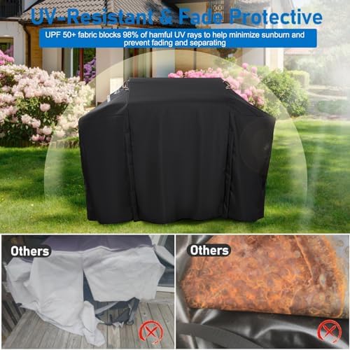 Griddle Cover for Blackstone 28 XL inch Griddle,Rip-Proof Upgraded Heavy Duty Material 75in Culinary Griddle Cover,Waterproof UV & Fade Resistant Flat Top Gas Grill Cover with Strap and Two Zippers