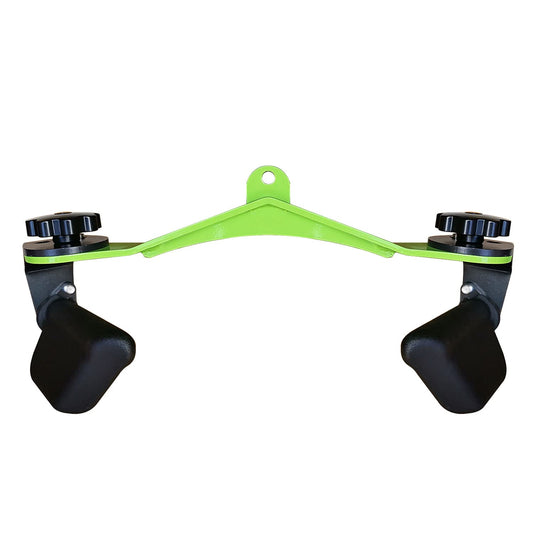 Home Gym Fitness Spreader Bar, Multi-Grip Wide Lat Pull Down Bar, Neutral Grip Handle, Lat Pulldown Attachments Long Bar for Cable Pulley System Machine, T-bar Row Landmine Attachment (SP-02)