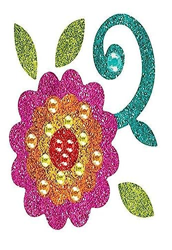 Amscan Happy Fiesta Party Supplies Favors Floral Body Jewelry Tattoo Sparkle Glitter