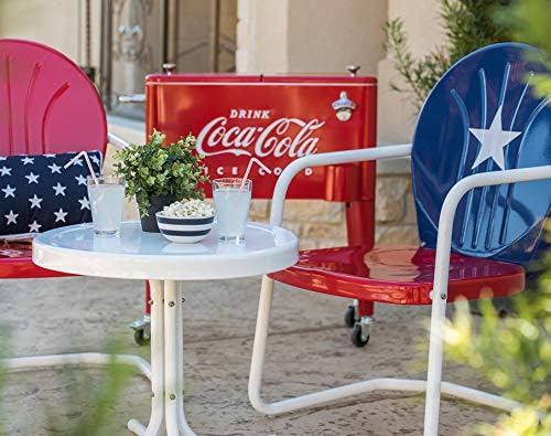 Leigh Country CP 98105 60 Qt Coca-Cola Ice Cold (Embossed) Cooler, Red