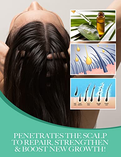 Ethereal Nature 99% Natural Hair Oil Blend Peppermint, 7.10 oz