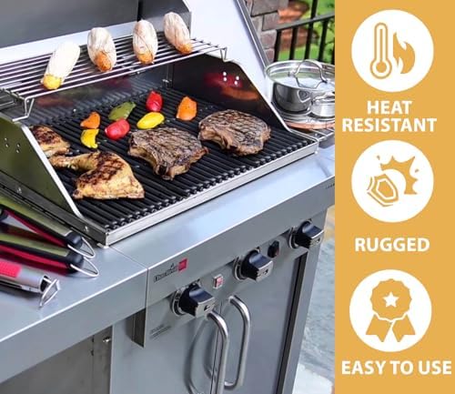 Grill Grates Replacement for Charbroil Tru Infrared Grill Parts 463242516 463242515, 463367016, 466242515, 466242615, 463243016, 463367516, 466242516, 466242616, 463346017, G466-0025-W1A, G472-0028-W1