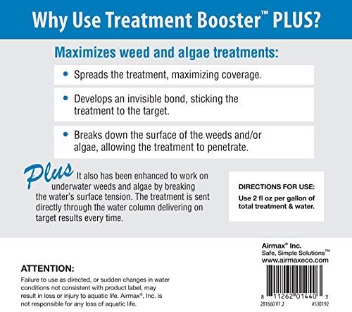 Airmax Treatment Booster Plus Enhances Treatment Effectiveness - 1 Gallon