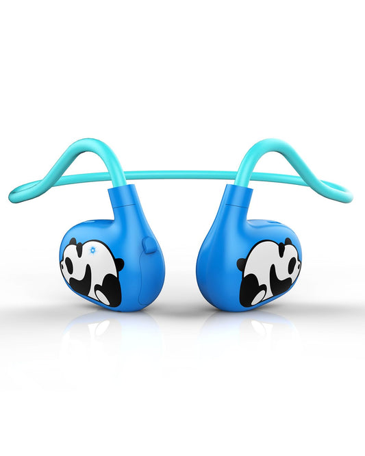 BANIGIPA Kids Headphones, Open Ear Headphones, Wireless Bluetooth 5.4 Headset w/Mic for Calling Studying Traveling, 13g Ultra-Light Comfort, 85dB Healthy Volume Control Protect Hearing, 10H Playtime