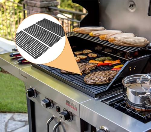 Grill Grates Replacement for Charbroil Tru Infrared Grill Parts 463242516 463242515, 463367016, 466242515, 466242615, 463243016, 463367516, 466242516, 466242616, 463346017, G466-0025-W1A, G472-0028-W1