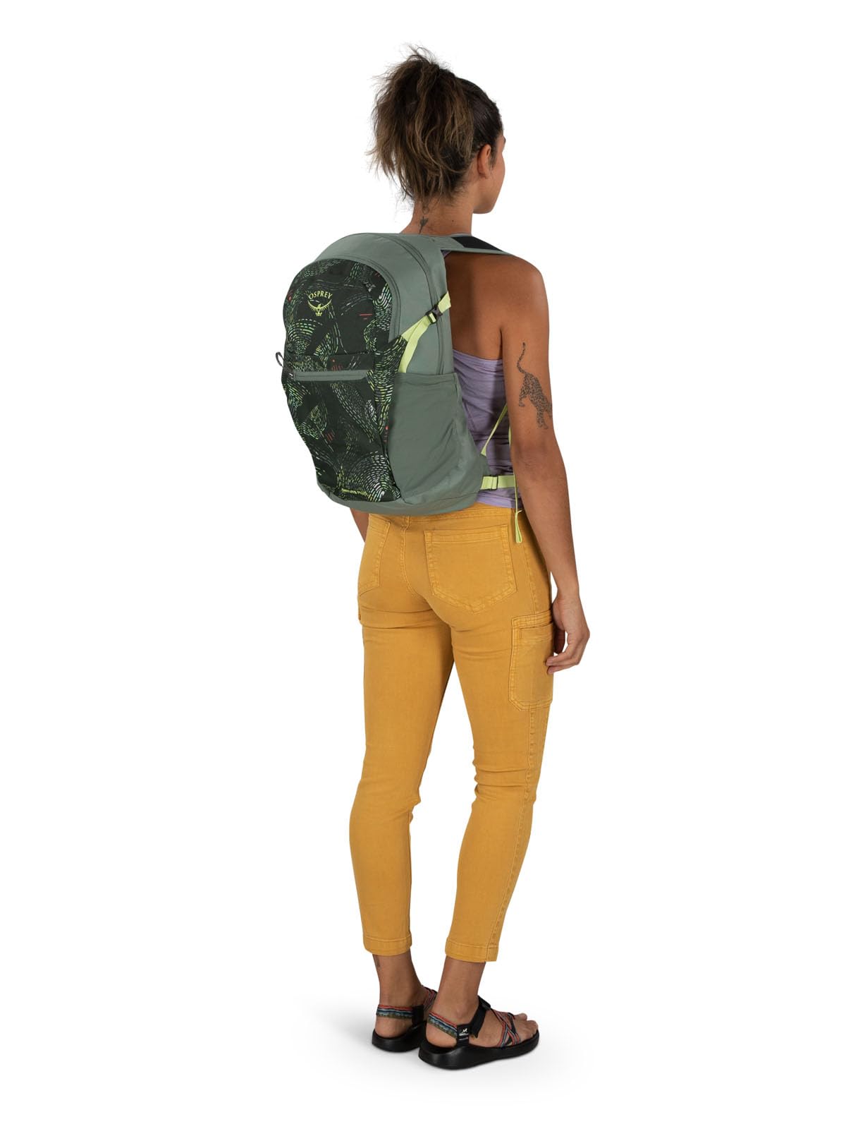 Osprey Daylite Plus Commuter Backpack, Meadow Gray/Histosol Brown