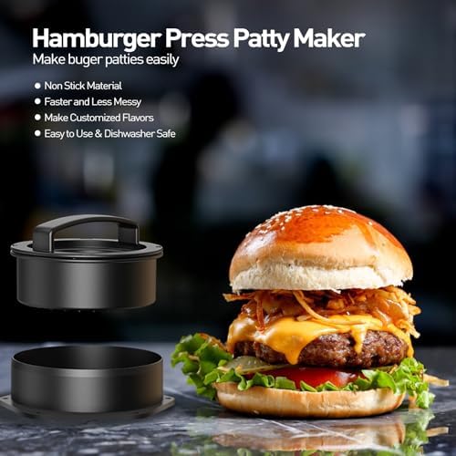 APSARAS USA 27pcs for Blackstone Griddle Accessories, Grilling Accessories,Hibachi Enlarged Spatula Gift Set with Basting Cover,Flat Top Grill Accessories, Burger Press Patty Maker,Storage Bag