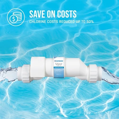 Hayward W3T-CELL-15 TurboCell Salt Chlorination Cell for In-Ground Swimming Pools up to 40,000 Gallons