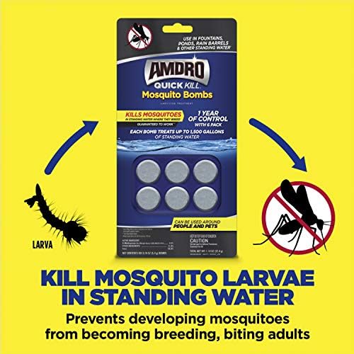 Amdro Quick Kill Mosquito Bombs, 6 Pk