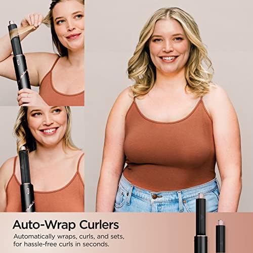 Shark HD440BK FlexStyle Air Drying & Styling System with 6-Piece Accessory Pack of Auto-Wrap Curlers, Curl-Defining Diffuser, Oval Paddle Brush & Concentrator,Black + XSKHD4WTCB Wide Tooth Comb