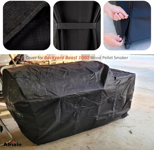 Premium Grill Cover for Recteq Backyard Beast 1000/1200 Wood Pellet Grill,for Rec Tec Backyard Beast rt-1000 Grill Cover Accessories