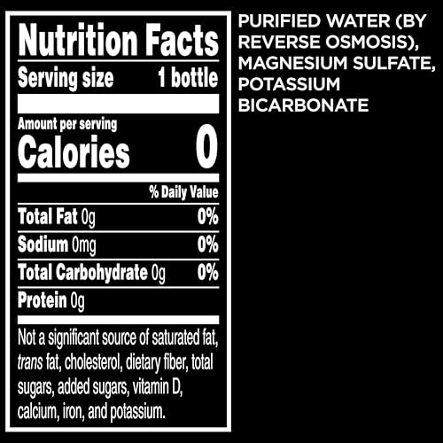 LIFEWTR Premium Purified Water, pH Balanced with Electrolytes, 100% recycled plastic bottles, 23.7 Fl Oz Flip Cap Bottles, 700 mL (Pack of 12)