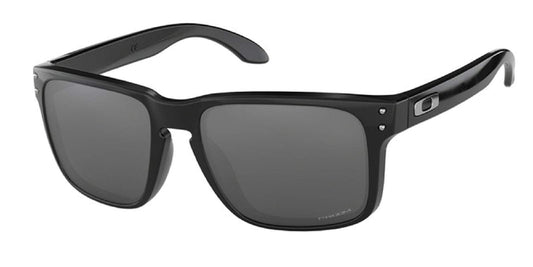 Oakley Holbrook OO9102 9102E1 57M Polished Black/Prizm Grey With Black Iridium Square Sunglasses For Men + BUNDLE Accessory Leash Kit+ BUNDLE with Designer iWear Eyewear Kit