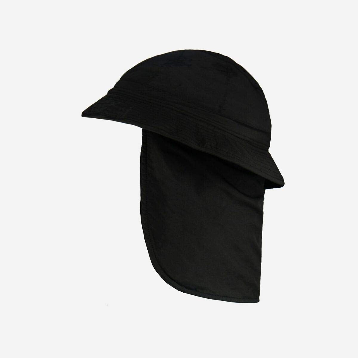 Airhole Tech Hat Bucket 3 Layer Balaclavas Headwear, Black, Medium/Large