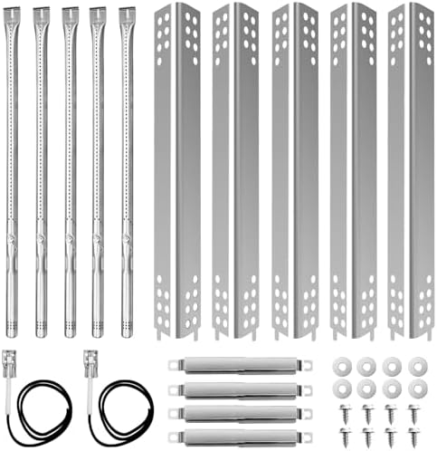 Replacement Parts Kit for Charbroil Performance 5 Burner 463347519 463275717 463243518 463347518, 463275517, 475 4 Burner 463347017 463376018P2, for Charbroil Grill Replacement Parts 5 Burner