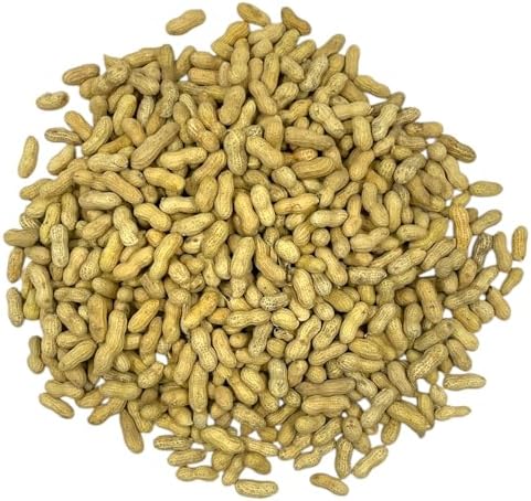 Premium Quality Raw Peanuts in Shell - 10 Pounds – All-Natural Food for Squirrels, Deer, Birds, and Other Wildlife Animals – Grown in The USA for Healthy Nutrition