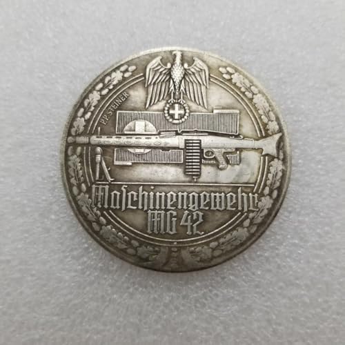 Antique German Coins, German Imperial Eagle Coins Collection, Germany Imperial Mark Vintage Ancient Coin, Lucky Feng Shui Coin, Explore History Culture (1945)
