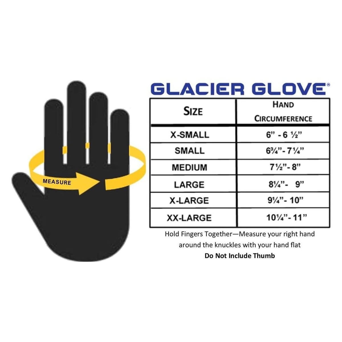 Glacier Glove Men's Ice Bay Waterproof Fleece-Lined Blind Stitched Neoprene Gloves | Seamless Palm with Sharkskin Texture, Gray, XX-Large