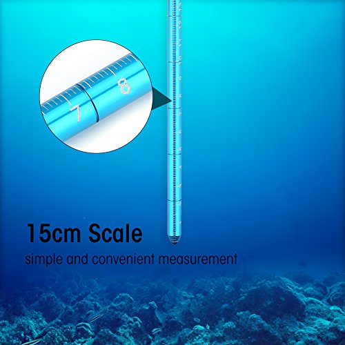 Aluminium Alloy Diving Pointer Stick, Diving Lobster Tickle Pointer Stick Lobster Stick Pointer Rod with Lanyard