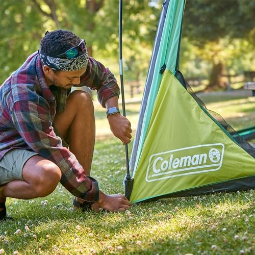 Coleman Skyshade Screened Shelter with Easy Setup, Lightweight Picnic Screen Room for Bug-Free Lounging, Made of PFAS-Free Materials