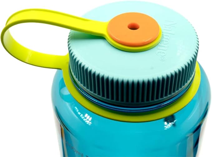 Nalgene Sustain Tritan BPA-Free Water Bottle Made with Material Derived from 50% Plastic Waste, 32 OZ, Wide Mouth