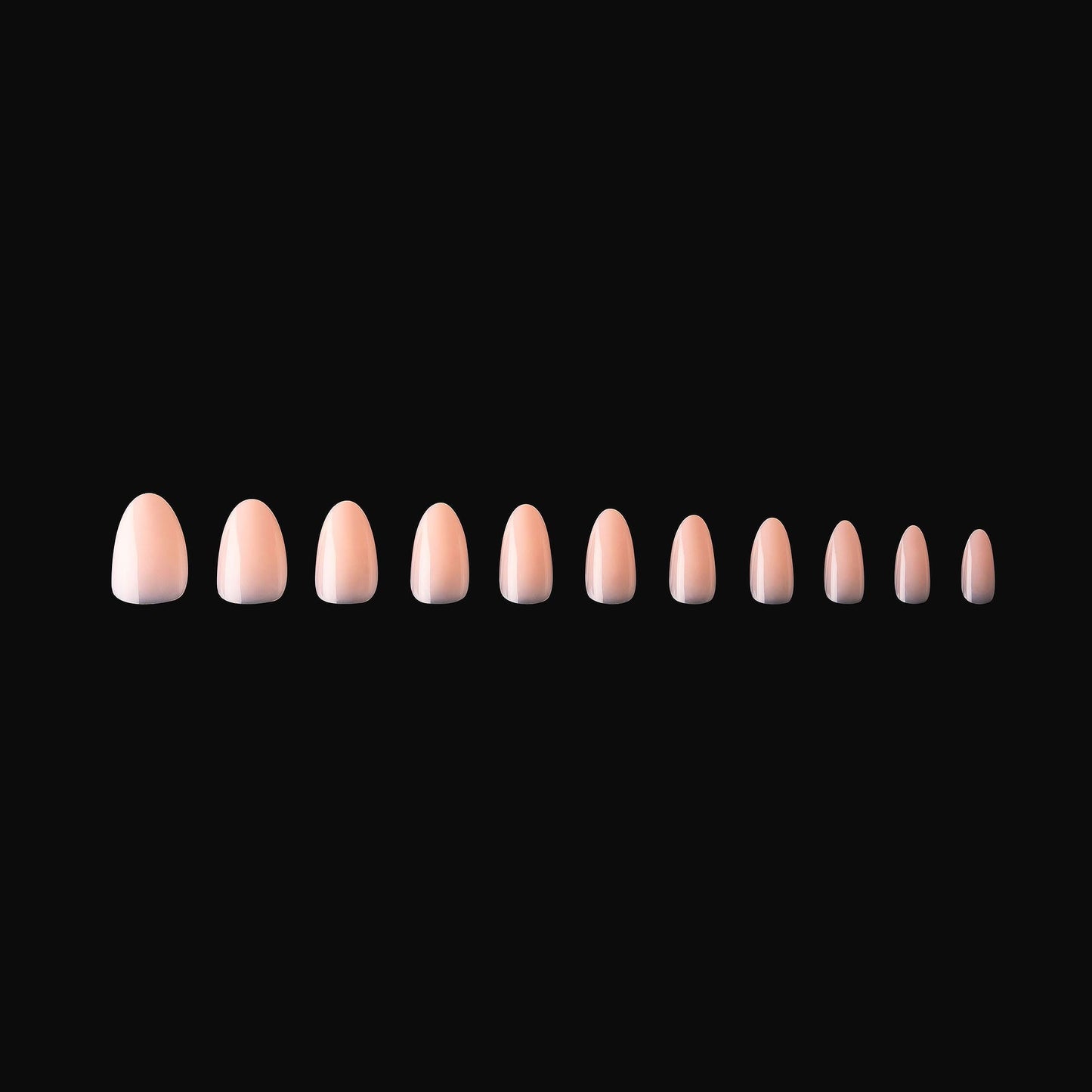 Apres Neutrals Gel-X Chloe Box Of Nail Tips, 11 Sizes 00-9, Soft Gel Tip Box (150pcs) (Natural Almond Short, 150)