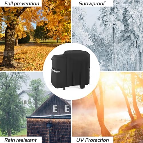 73700 Grill Cover for Pit Boss 700FB, Classic 700, Lexington 500 and Lexington 540, Pit Boss 400FB, Waterproof 600D Barbecue BBQ Grillcover for Pitboss PB500LX1,Fabric BBQ Grill Cover with Handle