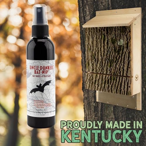All-Natural Bat-Nip’ Pheromone Spray; 4 Fluid Ounces Bat House Attractant Spray