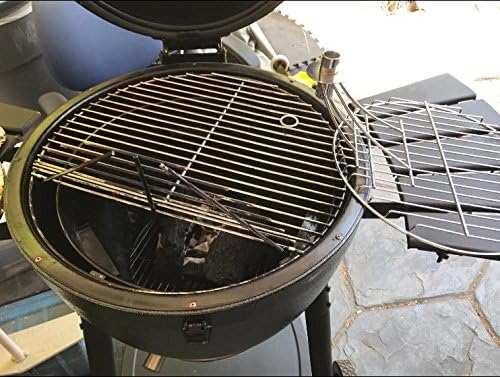 Onlyfire 13.5” Stainless Steel Cooking Grate with Swivel Shaft for Char-Griller 16620