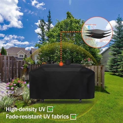 Pit Boss Waterproof Grill Cover for Pellet, Memphis, Smoke Hollow & GC7000 Grills