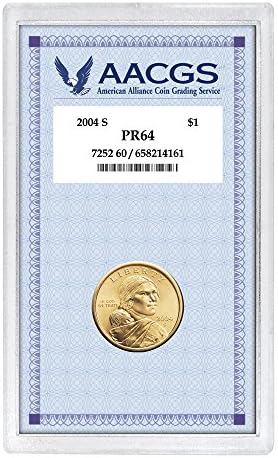 American Coin Treasures 2004 S Sacagawea PR64 Golden Dollar