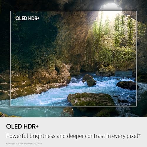 Samsung 65-Inch Class OLED S90F 4K Smart TV (2025 Model) NQ4 AI Gen3 Processor, 4K AI Upscaling Pro, OLED HDR +, Motion Xcelerator 144Hz, Samsung Vision AI, Alexa Built-in