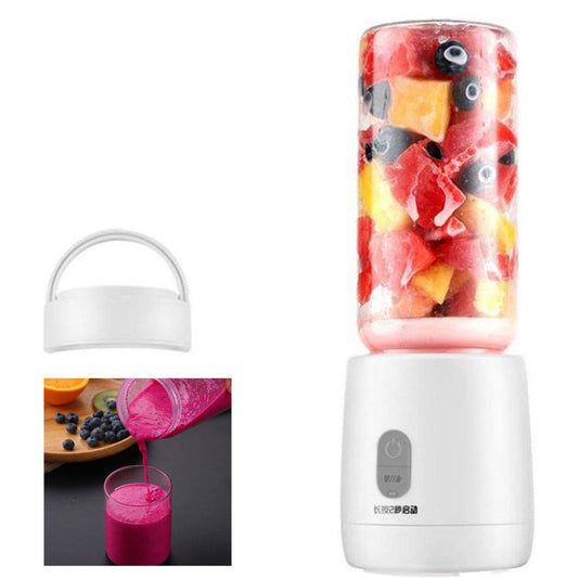 CGKs6anmU Blender Smoothies Smoothie Maker Blender Mini Laptop with Portable Tritan Bottles 300 Ml 6 Blades of Stainless Steel 5W 18000 Revolutions/Min No BPA Blender Smoothie Maker Pink