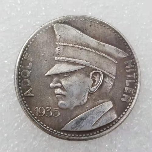 Antique German Coins, German Imperial Eagle Coins Collection, Germany Imperial Mark Vintage Ancient Coin, Lucky Feng Shui Coin, Explore History Culture (1935)