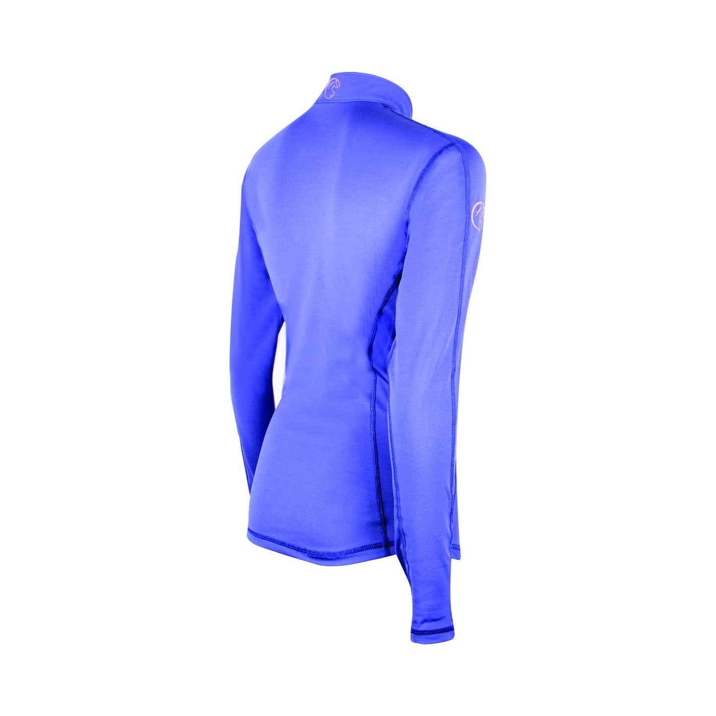 AK Dream Full Sleeve Equestrian Horse Riding Base Layer AKRS-6055-01 (US, Alpha, Large, Regular, Regular, Navy)
