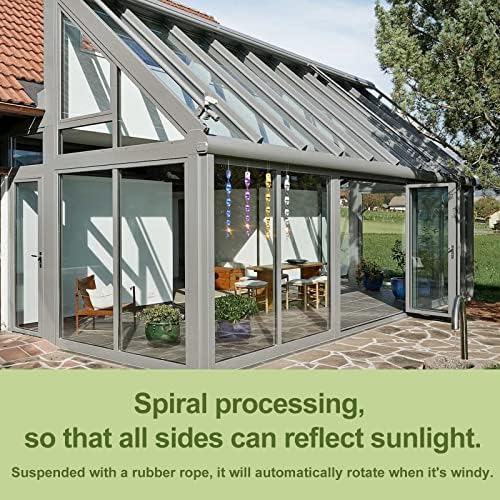 OFFO Bird Scarer Rods 11.5 in (40 PCS) Multicolored Reflective Bird Device Outdoor Bird Scarer to Keep Pigeon and Woodpecker Away from Garden or Yard.