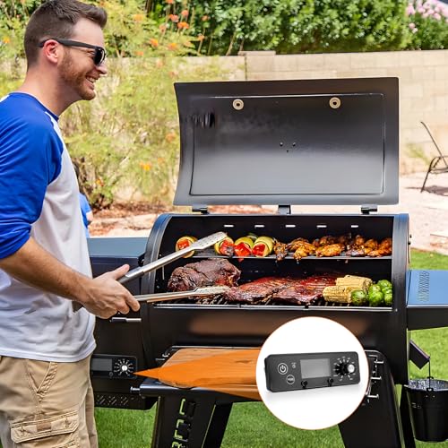 Stanbroil Control Board Replacement for Pit Boss Grill/Smoker, Controller with LCD Display Module Replaces Pitboss AC03P9, 120V 60Hz