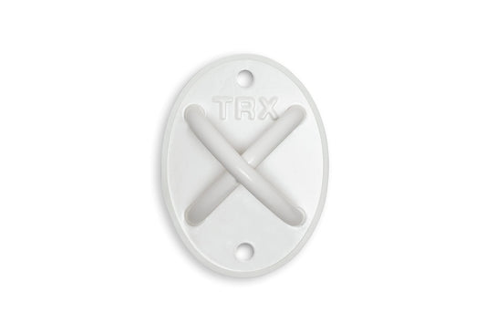 TRX Training XMount, Training Mount Anchor for TRX Suspension-Trainer Straps, TRX Mount Bracket for Suspension-Training Equipment, (White)