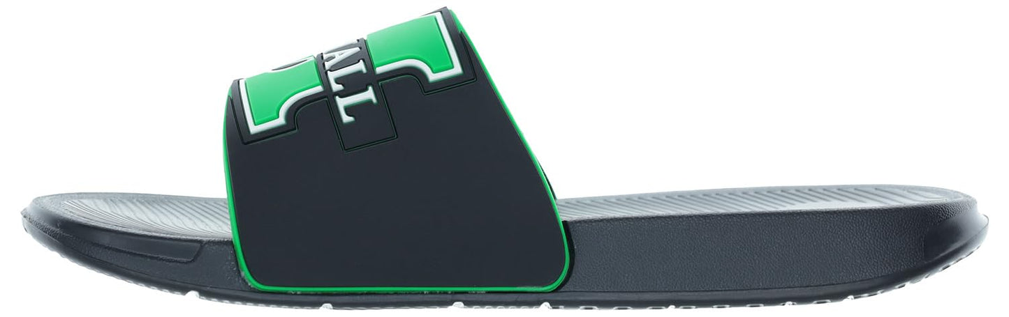 FOCO Men's NCAA Big Logo Raised Slide, Marshall Thundering Herd, Large