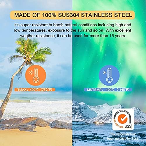 OFFO Bird Spikes Pre-Assembled for Pigeons Birds, Cover 24 Feet Durable Bird Spikes with Stainless Steel for Fence Roof Mailbox Window