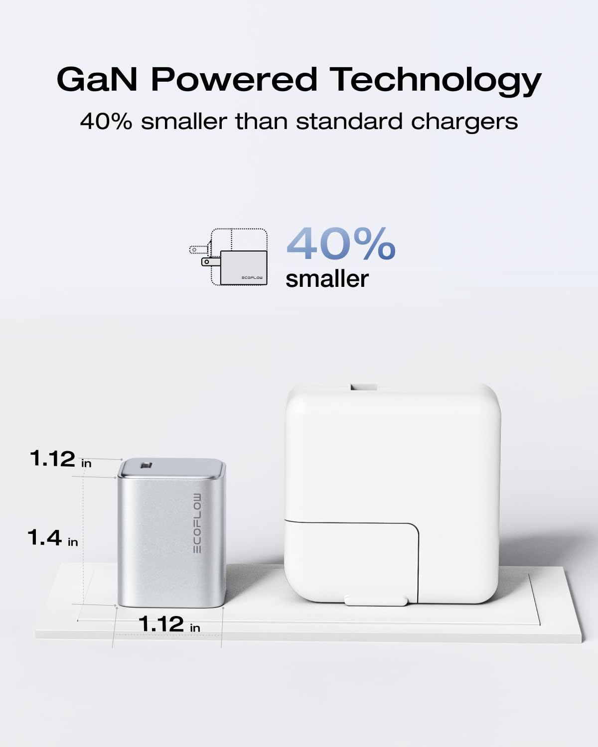 EF ECOFLOW Rapid Power Bank Wireless 5000mAh & 30W GaN USB C Charger, Qi2 Certified Ultra-Fast Magnetic Portable Charger with Stand & Built-in Cables, Battery Pack Compatible with iPhone 16/15/14/13