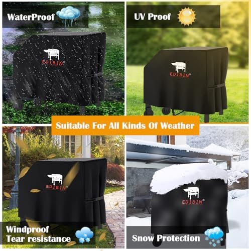 28" Griddle Cover for Blackstone 28 Inch Original Omnivore Griddle 2206,Waterproof 28 Inch Griddle Cover for Blackstone 2 Burner Griddle 1517, 1605, 1853, 1555 and 28” Single Shelf Grill Cover