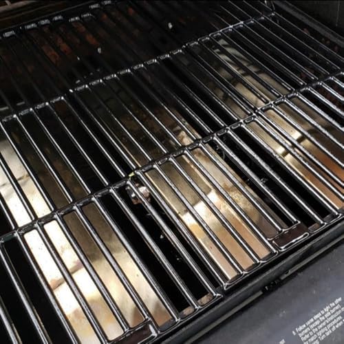 Grill Grates Replace for Chargriller 5050 3001 2121 3008 3030 3725 4000 5252, King Griller 3008 5252 and Others, Set of 4 Cast Iron Grill Cooking Grid Grates (19 3/4" x 6 3/4" Each)