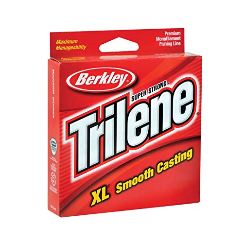 Berkley Trilene® XL®, Clear, 30lb | 13.6kg, 2300yd | 2102m Monofilament Fishing Line, Suitable for Freshwater Environments