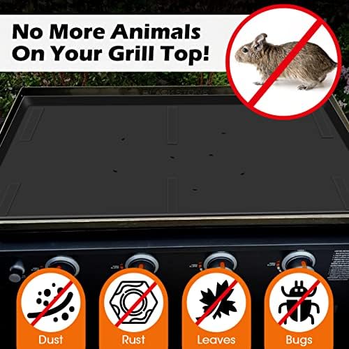 36" Griddle Mat Silicone for Blackstone, Magnetic Protective Cover Mats Blackstone Griddle Top Covers for Blackstone Protector Outdoor-Orange