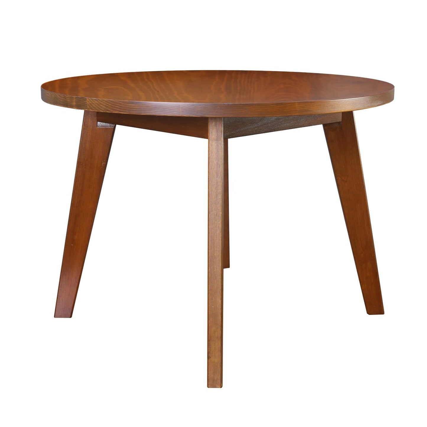 American Trails Genuine 100% Hardwood Round Coffee Table - Hand-Wiped Sweet Oak