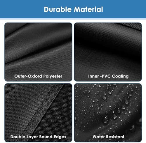 Griddle Cover for Weber Spirit 300 series Griddle, for Weber Genesis 300 series Griddle, Full-Size Storage Bag with Durable Handles, Flat Top Griddle Cover for Weber Griddle Insert Storage Carry Bag