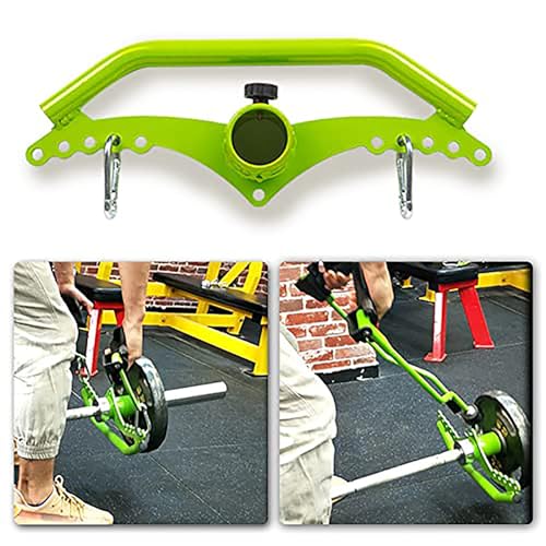 Home Gym Fitness Spreader Bar, Multi-Grip Wide Lat Pull Down Bar, Neutral Grip Handle, Lat Pulldown Attachments Long Bar for Cable Pulley System Machine, T-bar Row Landmine Attachment (SP-05)