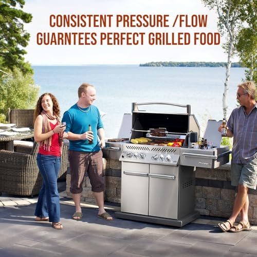 1/2 inch Natural Gas Y Splitter, 2-Way Natural Gas Quick Connect Fittings with Shut Off Valve, Conversion Kit for NaturalGas Line, 1/2" Propane Hose, Pizza, Oven, Grill, Generator, Heater