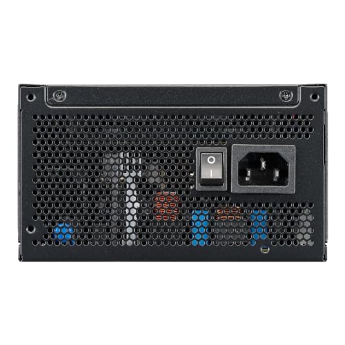 Cooler Master MWE Gold 850 V3 ATX 3.1 Full Modular PSU, 850W, 80+ Gold Efficiency, 90° 12VHPWR|600W PCIe 5.1, GPU Support RTX 4090, Zero-RPM Mode, Hexagonal Fan Cover, 10-Year